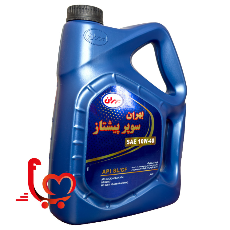 روغن موتور بهران سوپر پیشتاز 10W-40 SL/CF؛ بهترین انتخاب برای پژو پارس، سمند EF7، تندر 90 و زانتیا